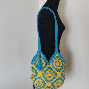 Handmade Crochet Women's Shoulder Bag